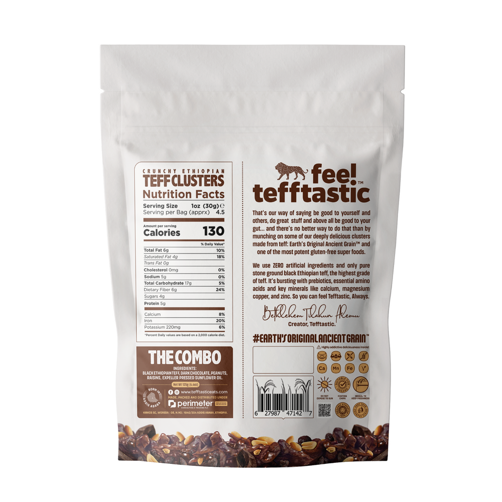 Back of Teff Clusters package